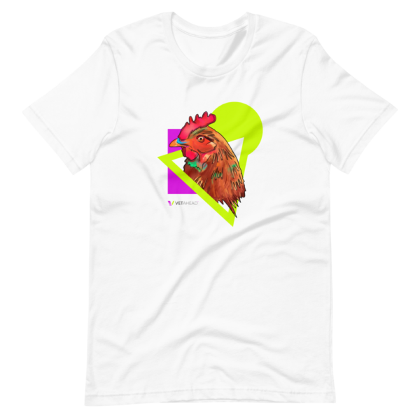VETAHEAD Chicken Short-Sleeve Unisex T-Shirt - Image 2